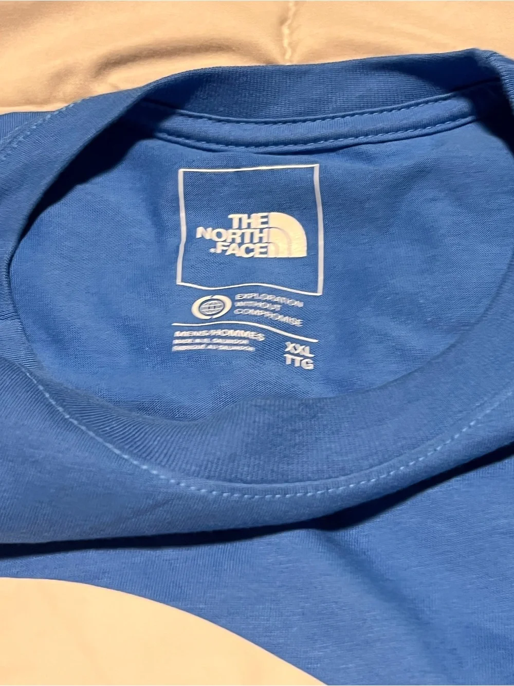 The North Face Men's Blue Logo Crew Tee XXL